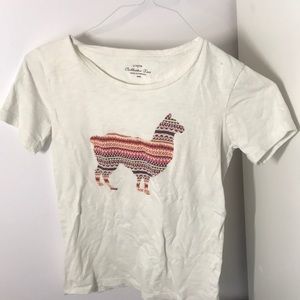 J crew graphic tee
